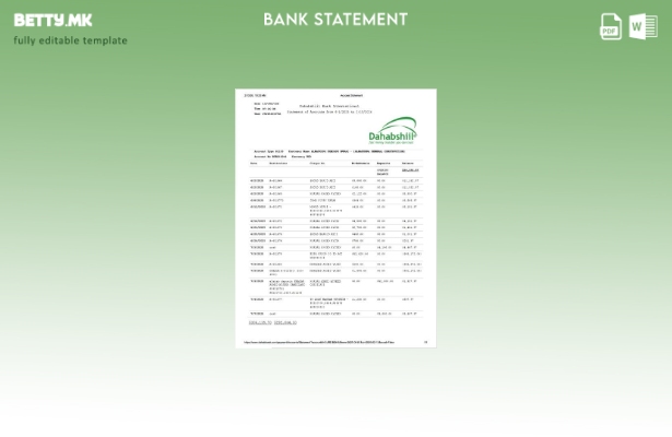 модерен стил на Сомалија Дахабшиил банка за меѓународна сметка за шаблон за збор
